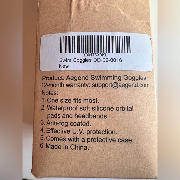 Krediz Anti Fog Swimming Goggles - Unisex Silicone Goggles and UV Protection - Picture 7 of 8